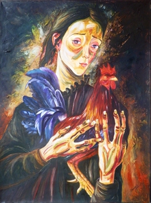 La tía del Gallo (Žena s kohútom)