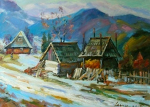 Zakarpatská dedina