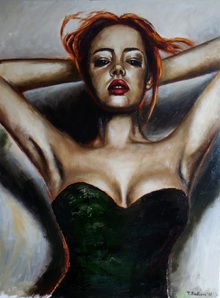 Series "Dasha. Little black dress". #1 